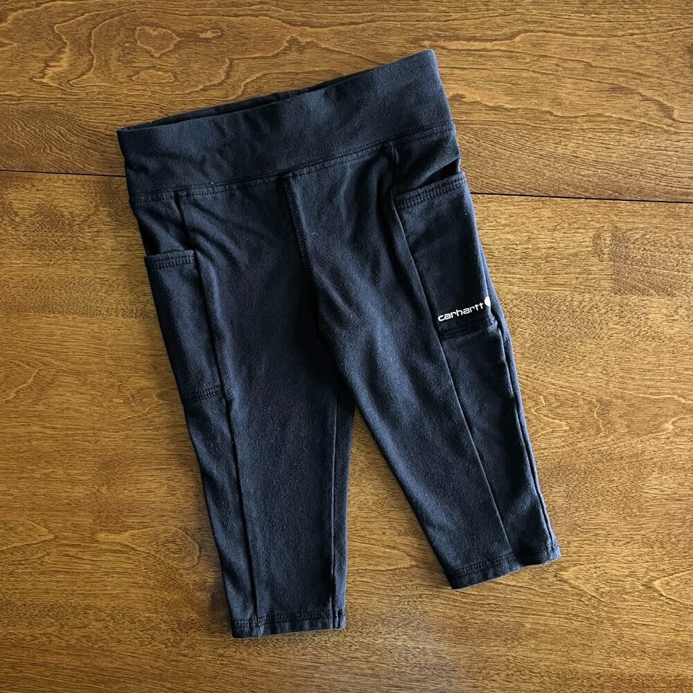 Carhartt black capri leggings 2T